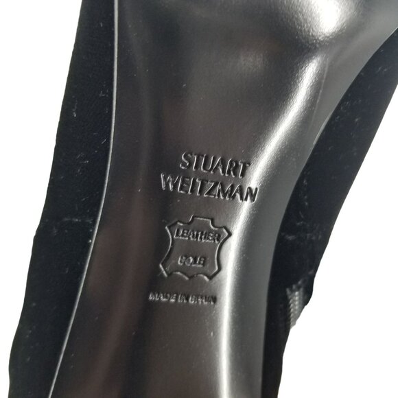 Stuart Weitzman Black Ankle Boots - Picture 9 of 12